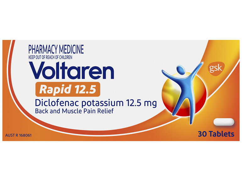 Voltaren Rapid 12.5mg Tablets