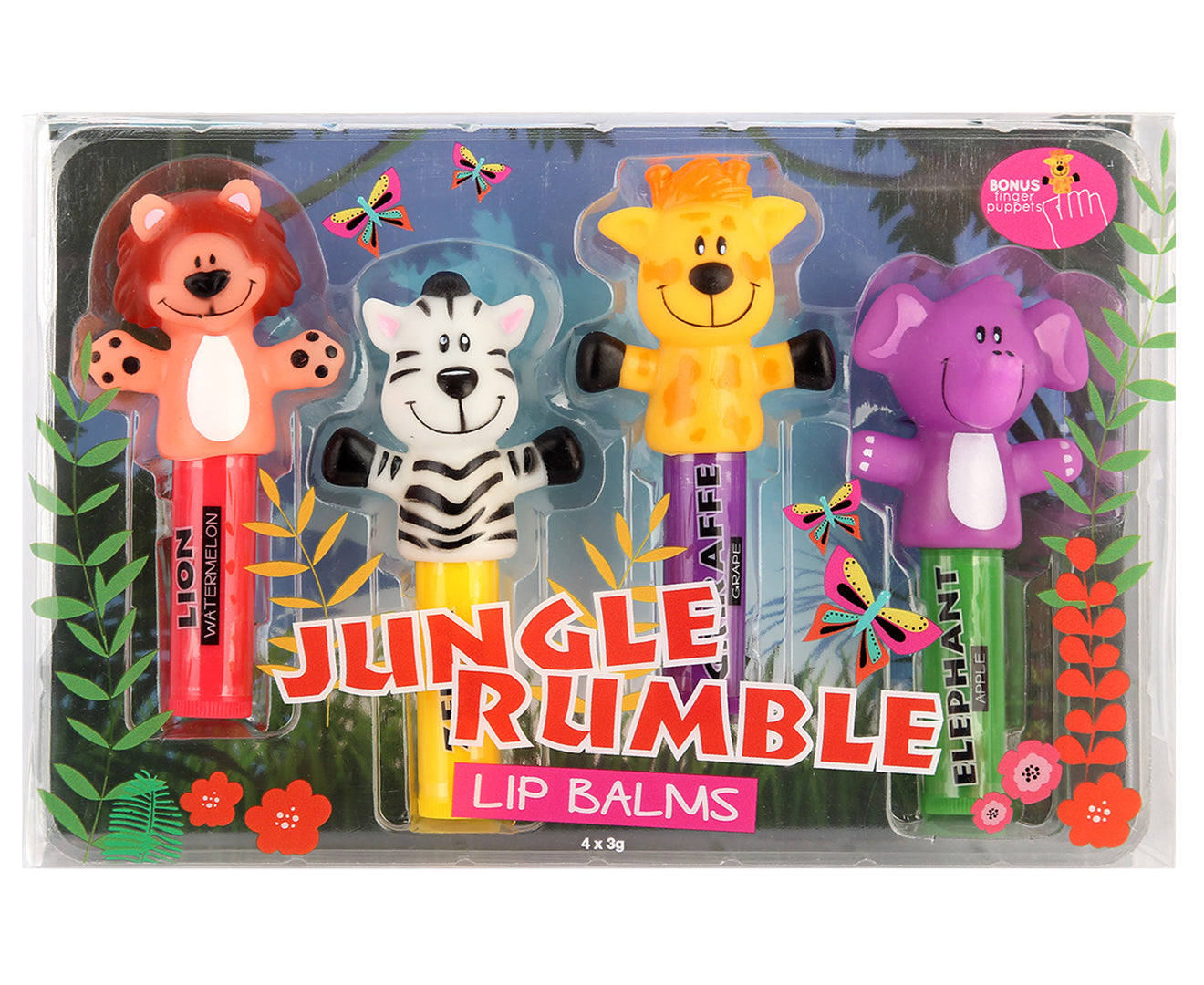 BE YOURSELF Jungle Finger Pupp L/B