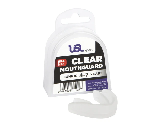 USL Sport Mouth Guard Clear Junior 4-7 Years