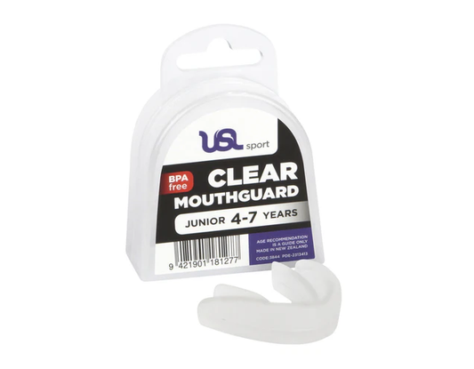 USL Sport Mouth Guard Clear Junior 4-7 Years
