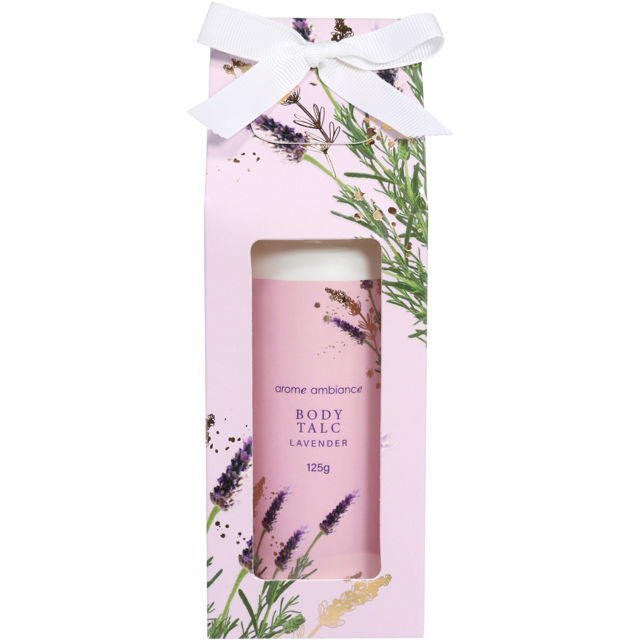 Arome Ambiance Body Talc - Lavender 125g