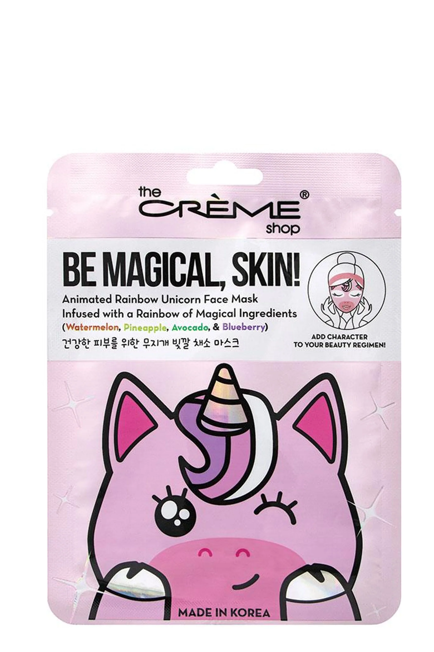 The Creme Shop Be Magical, Unicorn Sheet Mask