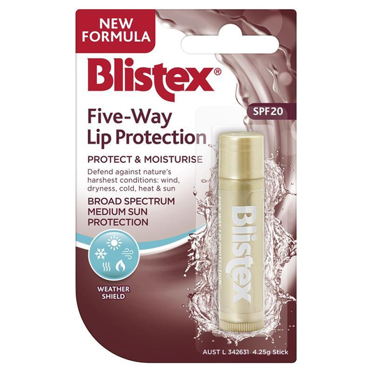 Blistex 5-Way Lip Protection Lip Balm SPF20 4.25g
