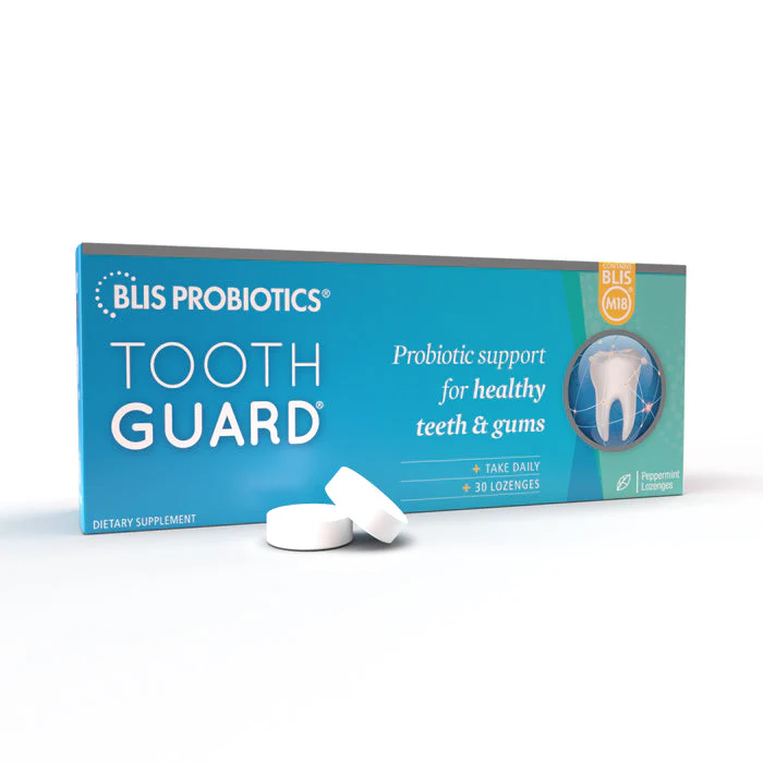 Blis Tooth Guard Peppermint Lozenges 30 Pack
