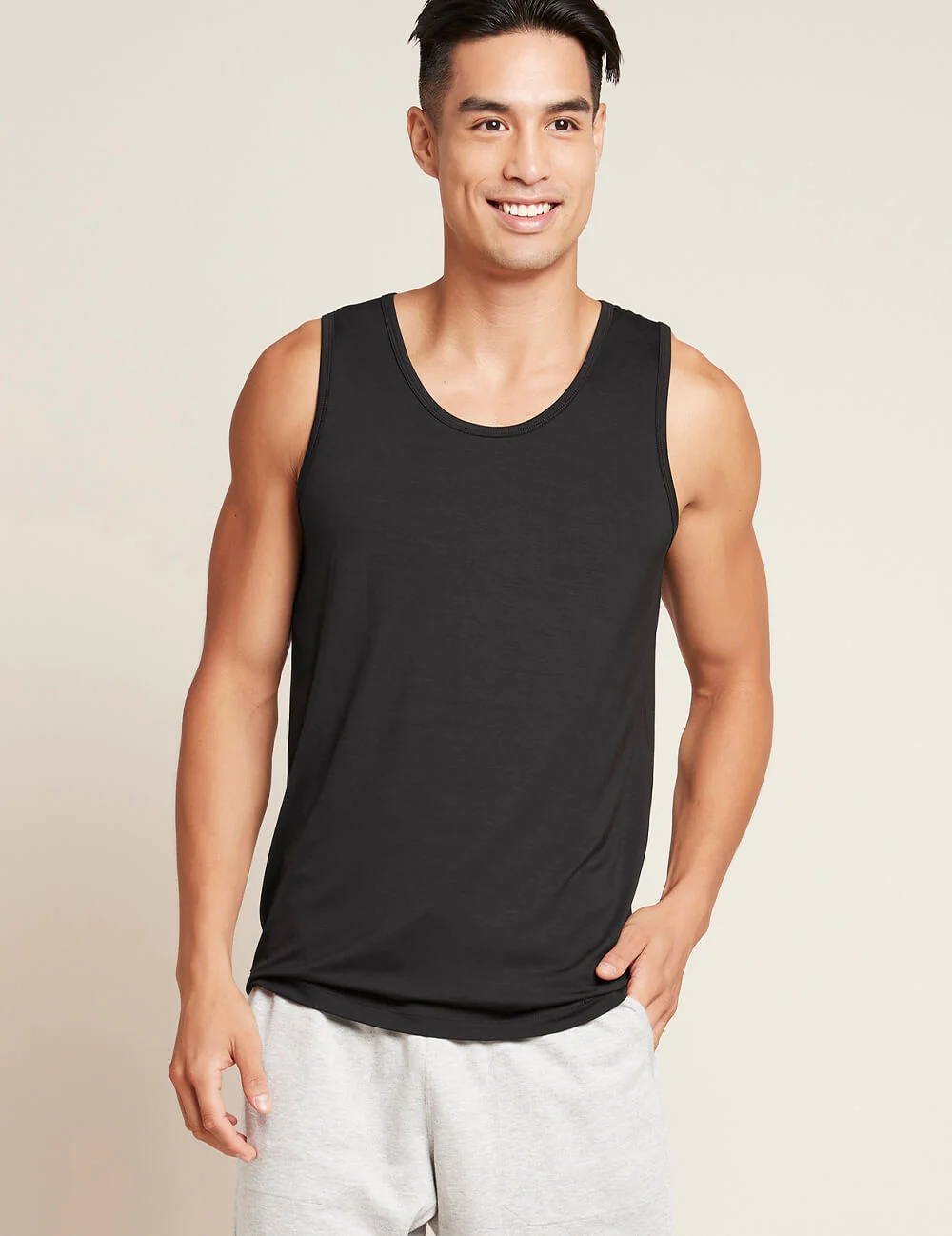 Boody Men's Singlet Black Medium
