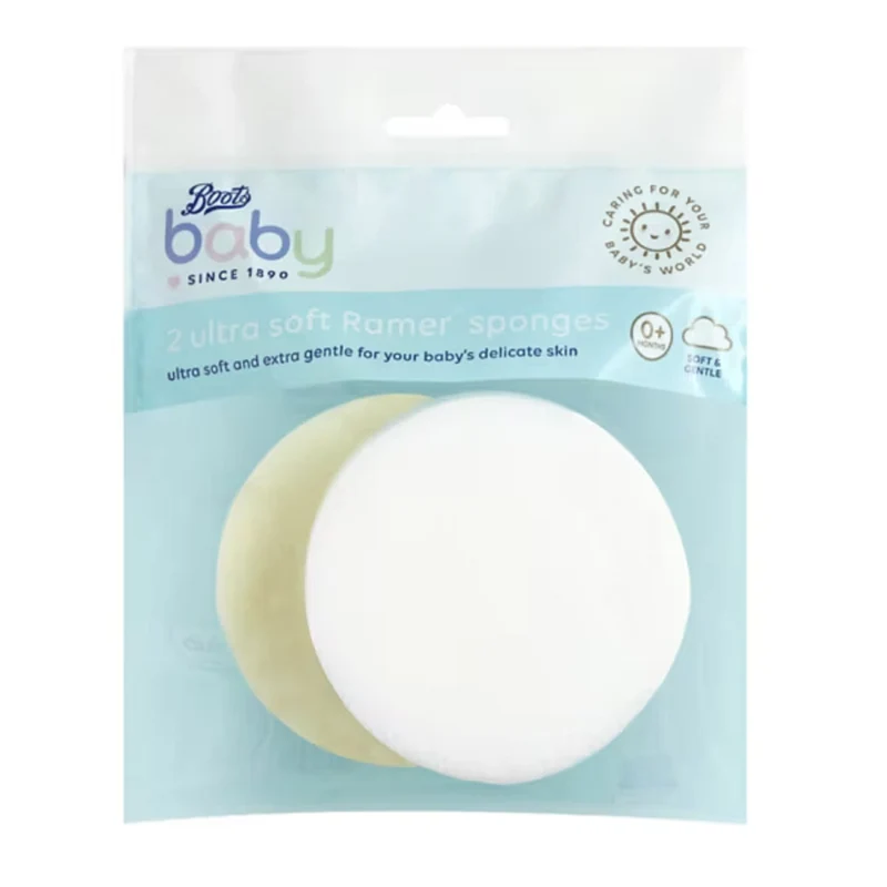 Boots Baby Ultra Soft Ramer Sponges 2 Pack
