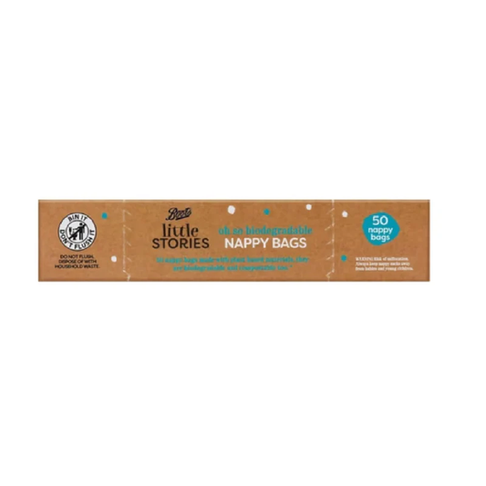 Boots Little Stories Plastic Free Nappy Bags 50 Pack