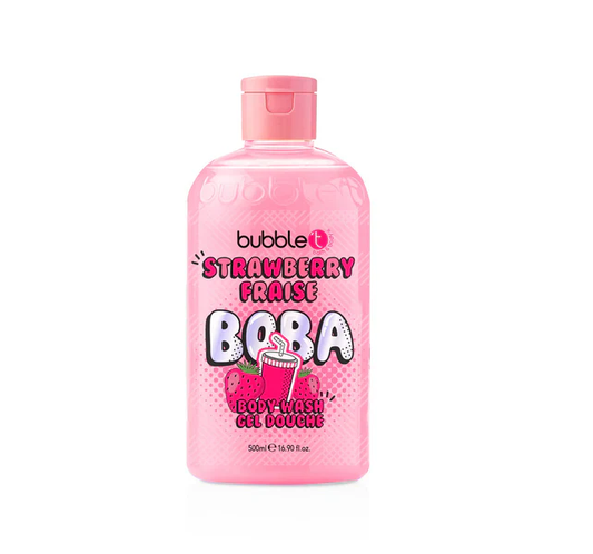 Bubble T Strawberry Boba Body Wash 500ml
