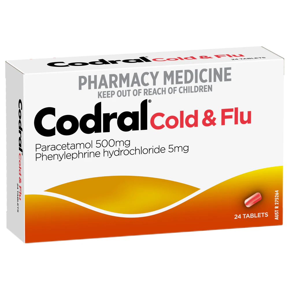 Codral PE Cold & Flu Tablets