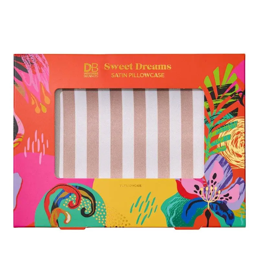 Designer Brands Sweet Dreams Satin Pillowcase - Mocha