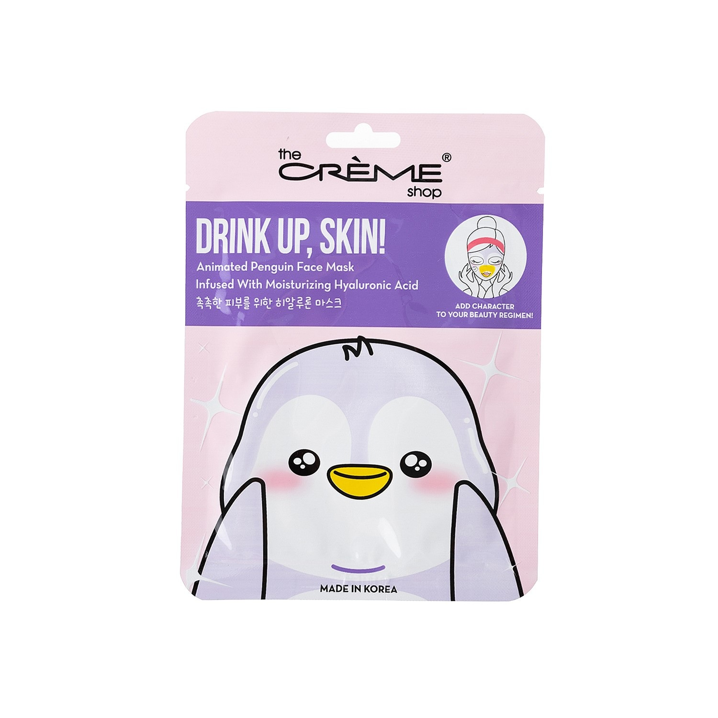 The Creme Shop Drink Up, Skin Penguin Sheet Mask