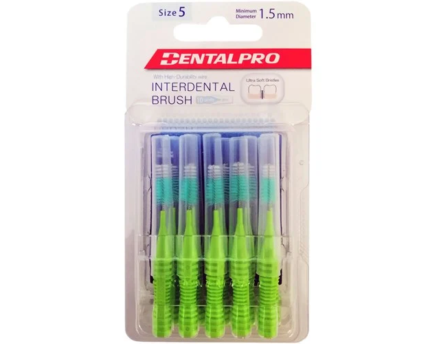 Dentalpro Interdental Brushes 10 Pack