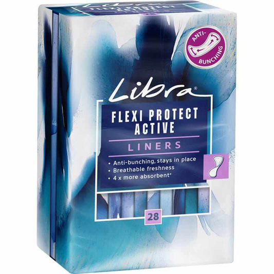 Libra  Liners Thin & Breathable 28 Pack