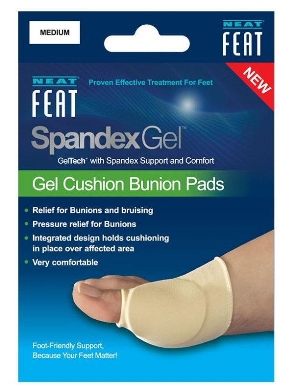 NEAT FEAT Sp./Gel Bunion Pad Med