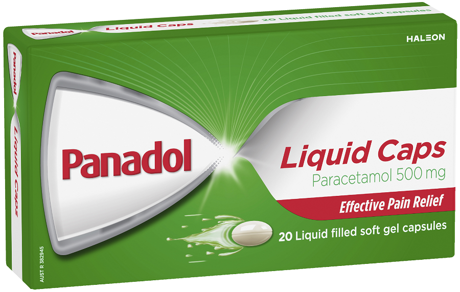 Panadol Liquid Capsules 20 Pack