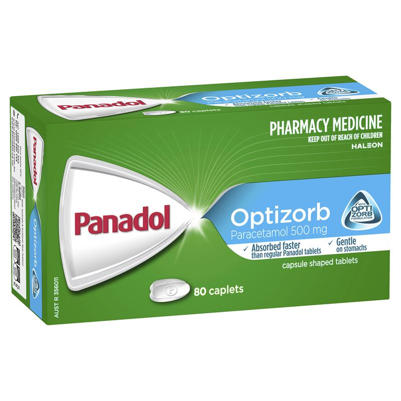 Panadol Optizorb 80 Caplets