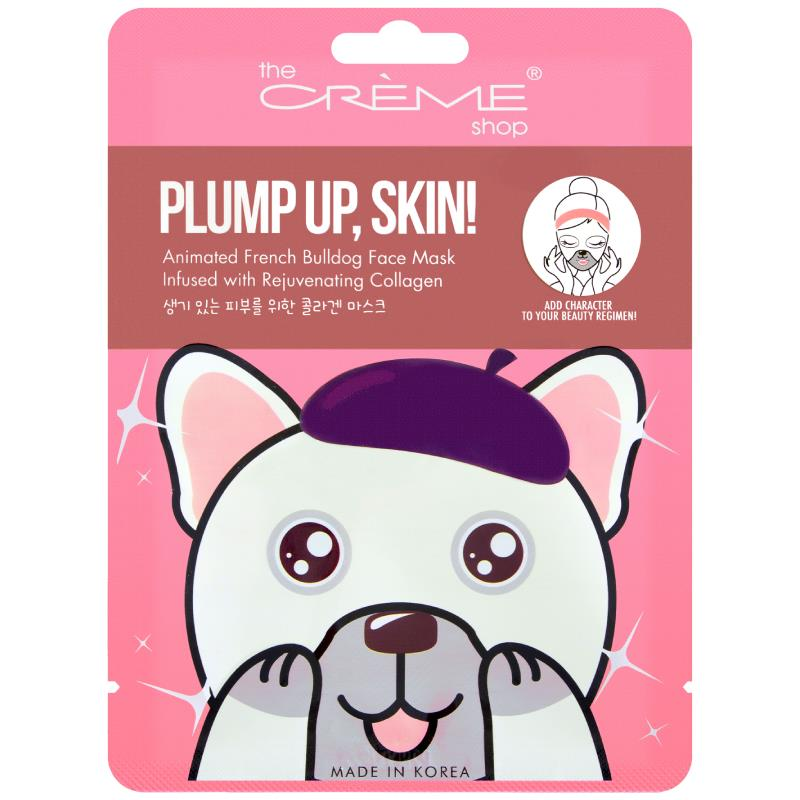 The Creme Shop Plump Up, Skin French Bulldog Sheet Mask