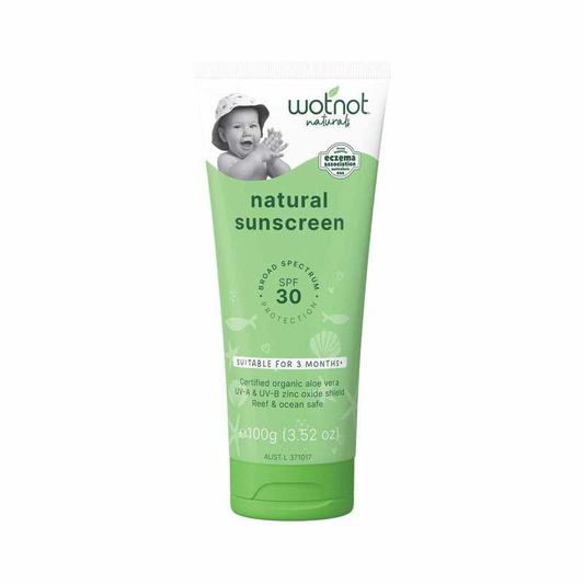 Wotnot Baby Natural Sunscreen SPF30 100g