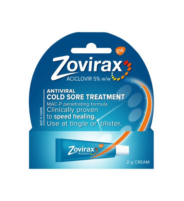 Zovirax Cold Sore Cream 2g
