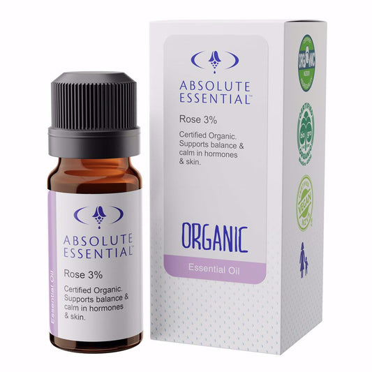 Absolute Essential Oil ROSE: 3% (ORGANIC) - 10ML