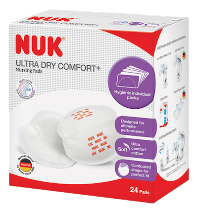 NUK Ultra Dry Comfort+ Nursing Pads 24pk