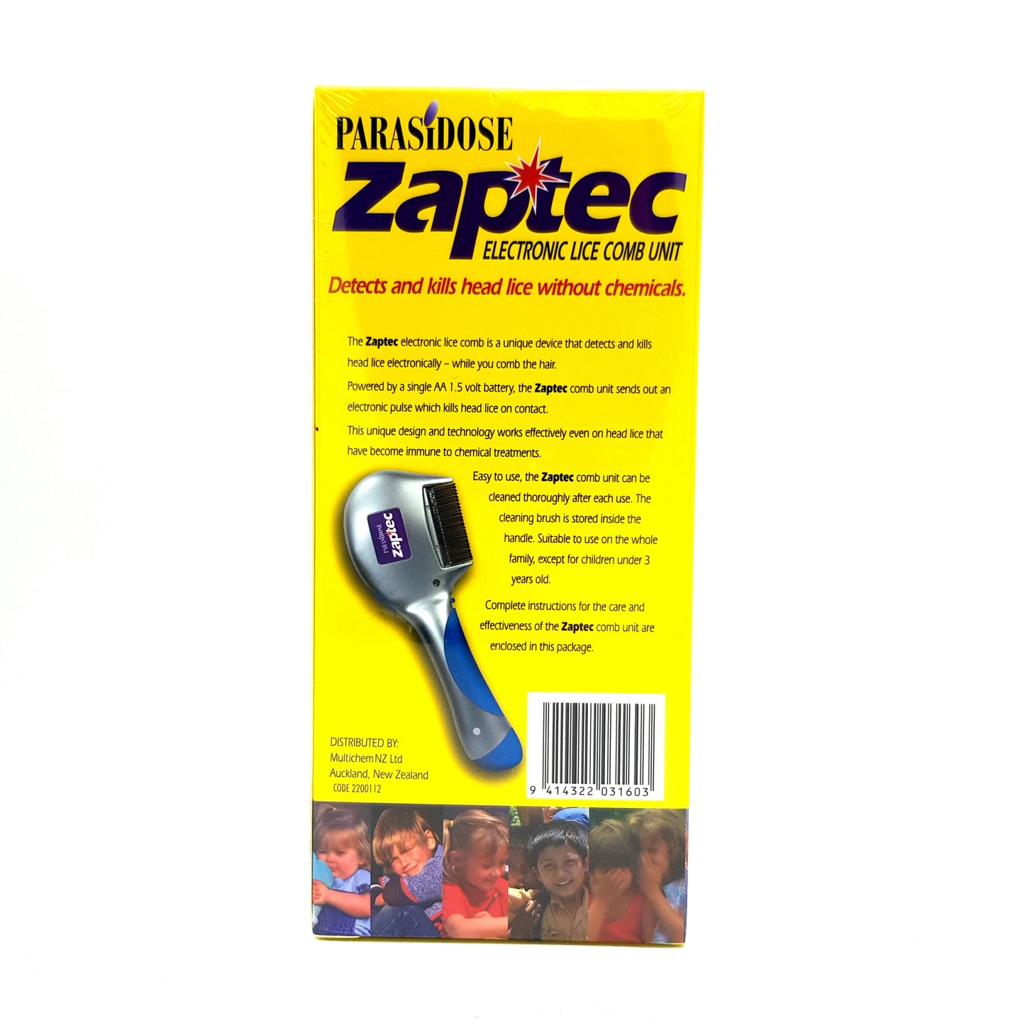 PARASIDOSE Zaptec Lice Comb