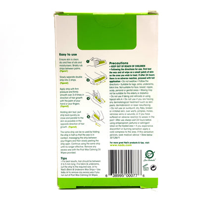 NADS Body Wax Strips 20s