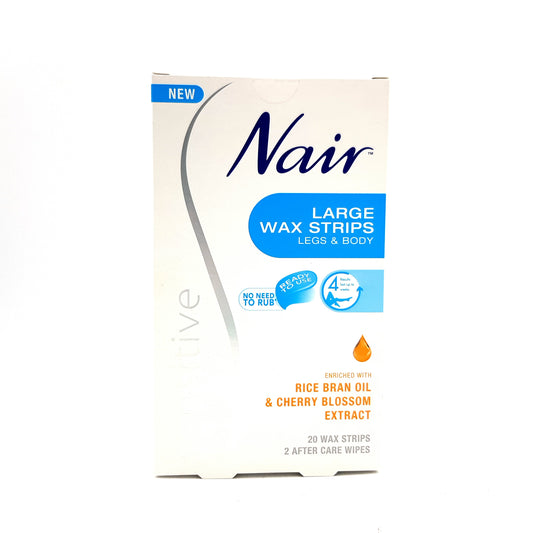 NAIR Sensitive Wax Strips Lrg 20pk