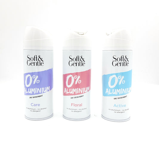 SG 0%Aluminum Dry Deodorant Spray 150ml - Care