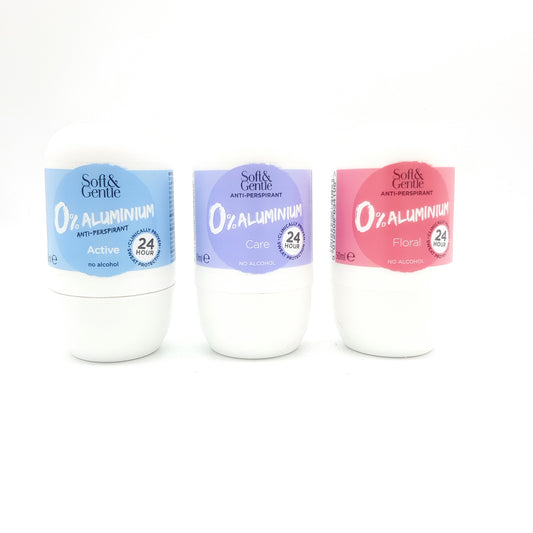SG 0% Aluminum Antiperspirant Roll On 50ml - Actice