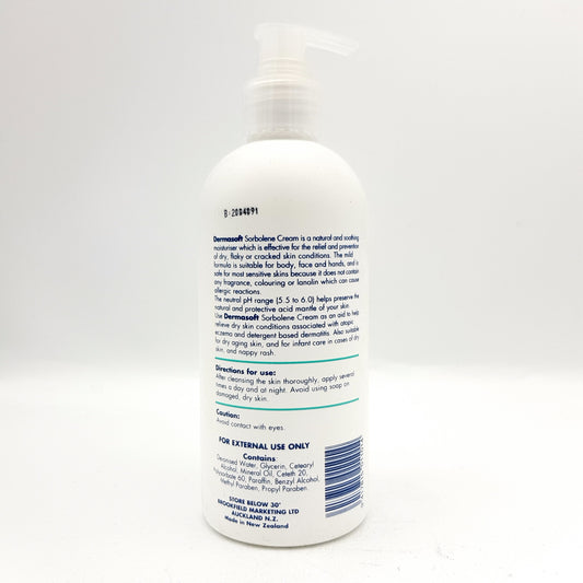 DERMASOFT Sorbolene Cream 375g