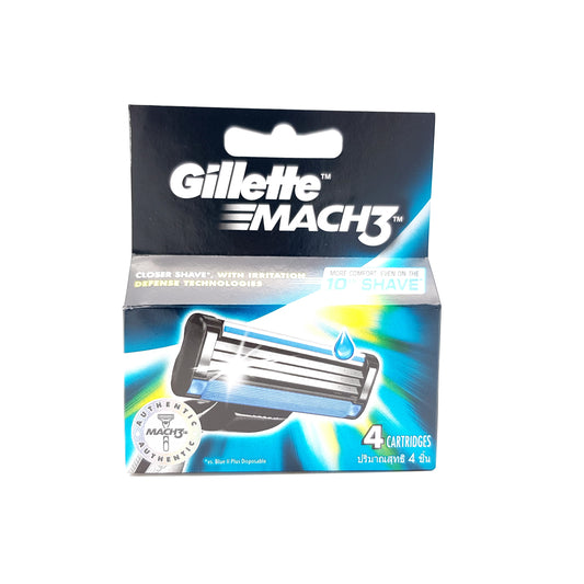 GILLETTE Mach3 Cart 4s