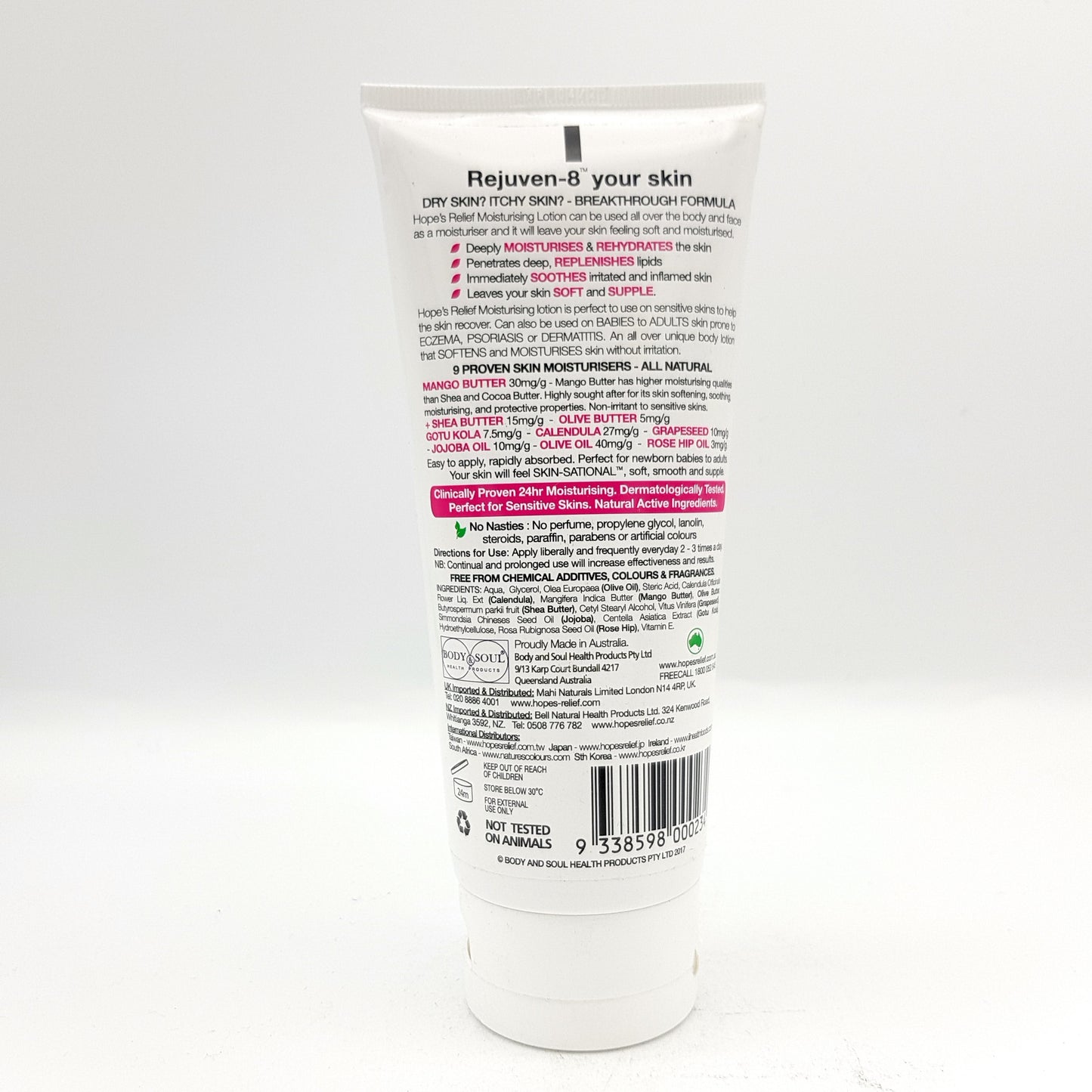 Hopes Relief Moisturising Lotion 145g