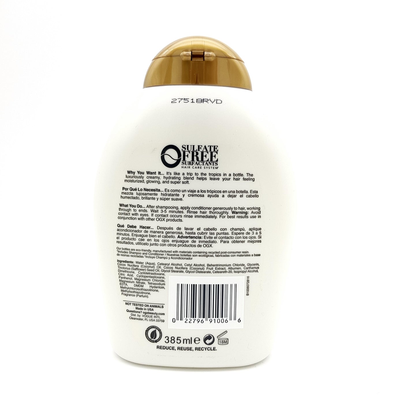 OGX Coconut Milk Conditioner 385ml