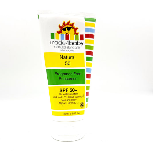 Made4Baby Sunscreen Natural SPF50+ 150ml