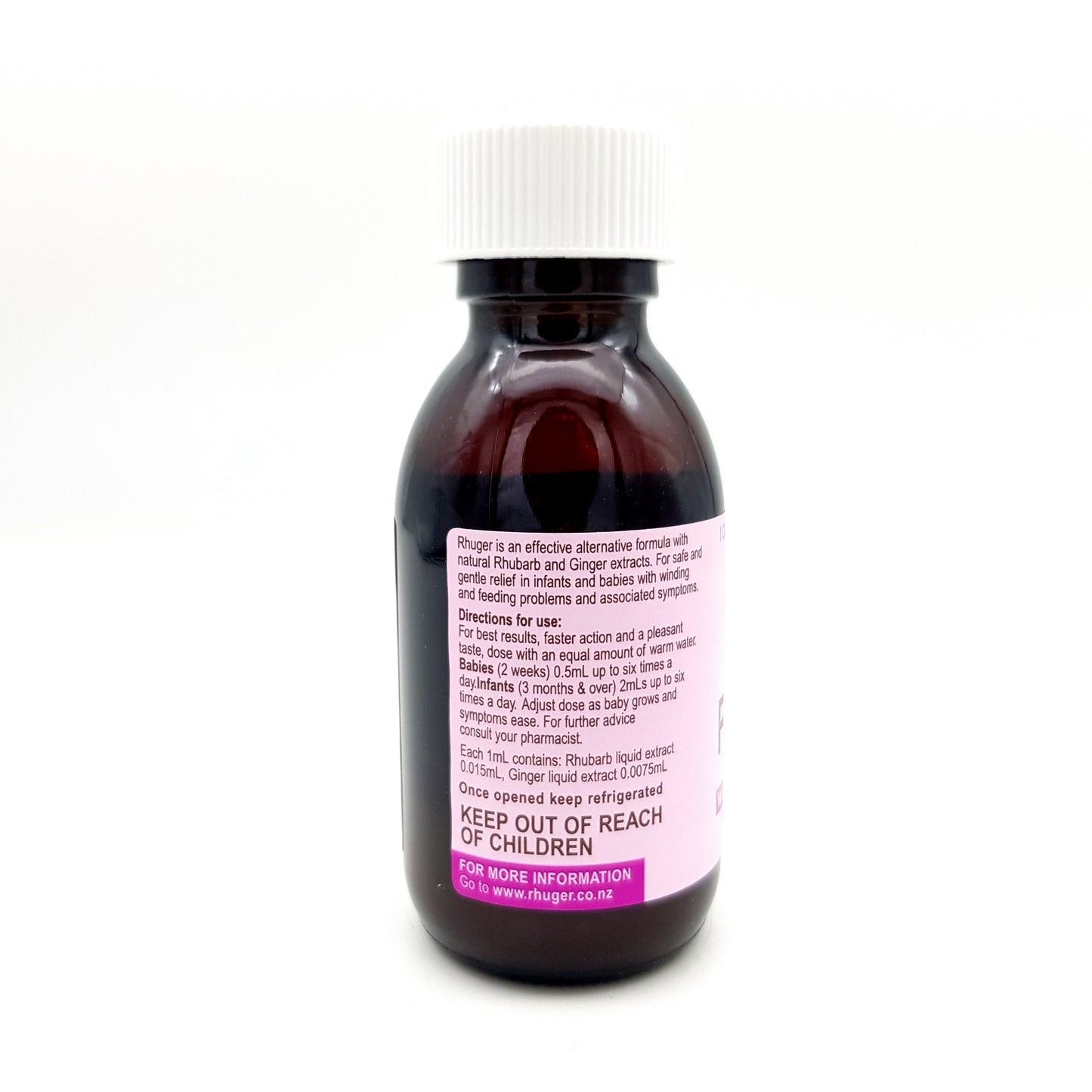 Rhuger Mixture Rhubarb & Ginger 100ml