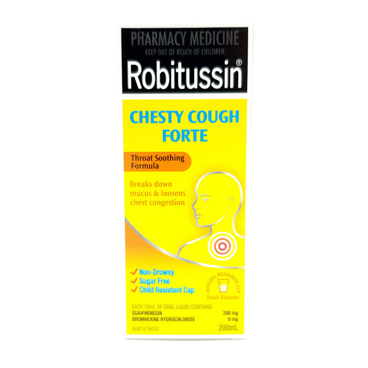 Robitussin Chesty Cough Forte Liquid 200ml