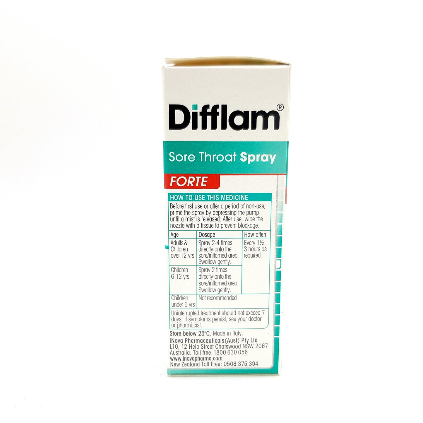 Difflam Forte Throat Spray 15ml