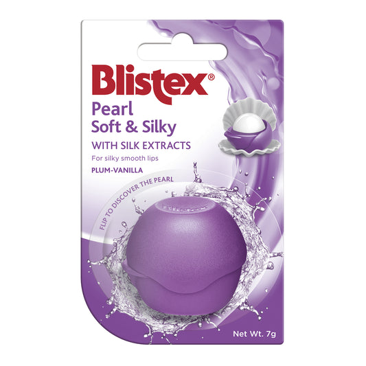 Blistex Pearl Soft & Silky Lip Balm Plum-Vanilla 7g
