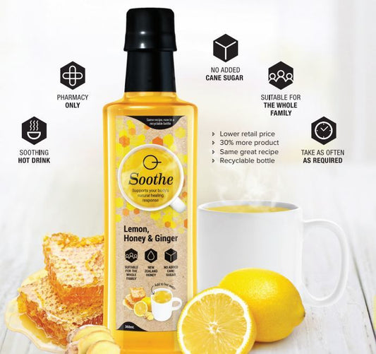 SOOTHE Lemon Hon.&Gin. w Tum. 360ml