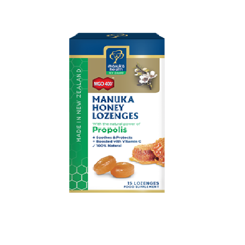 MH Manuka Honey & Propolis Lozenges 15