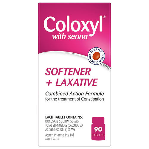 Coloxyl With Senna Tablets 90s