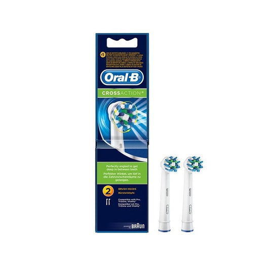 ORAL B Cross Action Refill 2pk