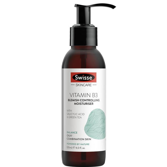 Swisse Skincare Vitamin B3 Blemish Controlling Moisturiser 120ml