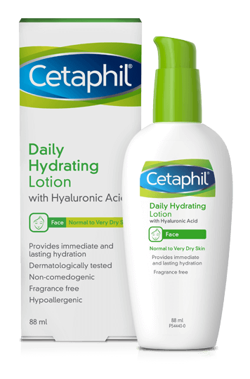 Cetaphil Face Daily Hydration Lotion with Hyaluronic Acid 88ml