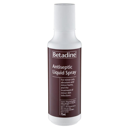 Betadine Antiseptic Liquid Spray 75ml