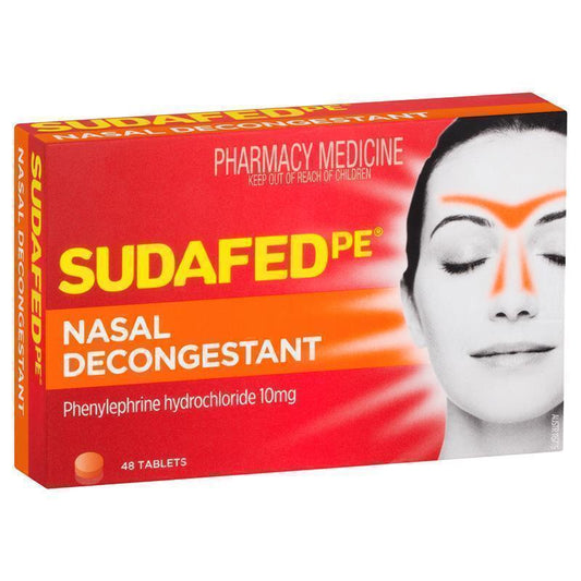 SUDAFED PE Nasal Decongestant 48