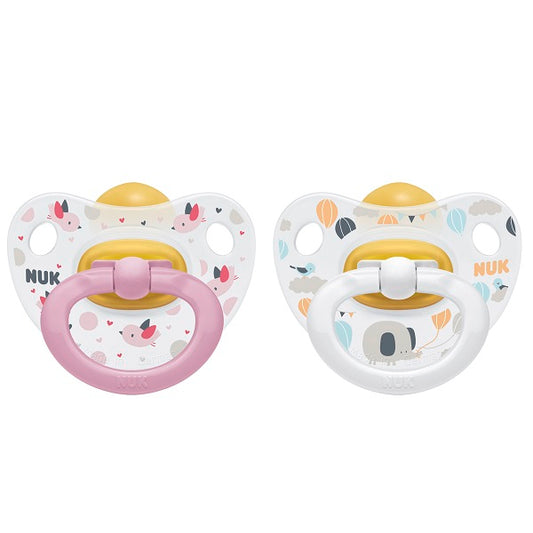 NUK Latex Happy Kids Soother size 3 2pk