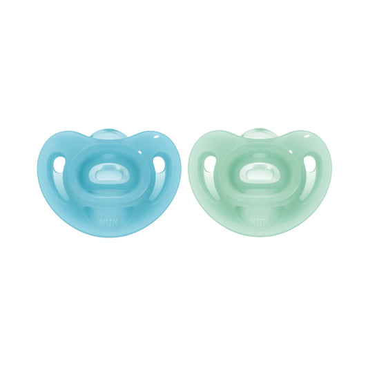 NUK Sensitive Silicone Soother 2 Pack