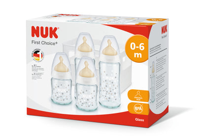 NUK First Choice Plus Starter Set Glass